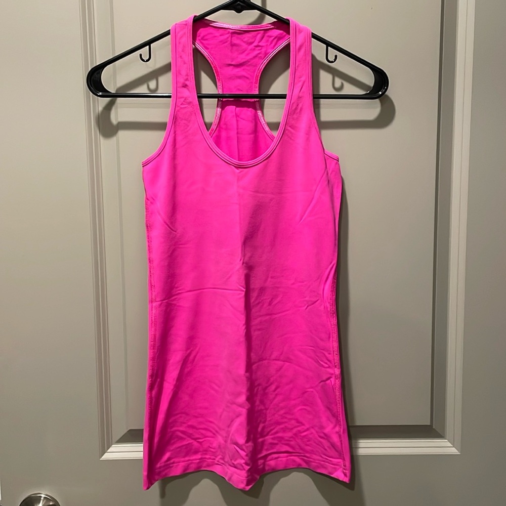 Lululemon pink tank top women’s size 4